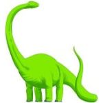 Brontosaurus Cartoon Dinosaur Public Domain