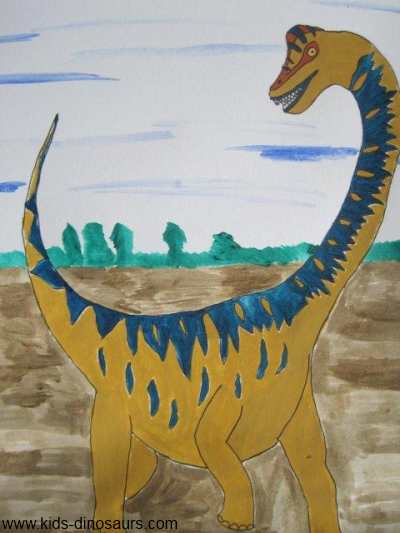 Dinosaur Illustrations - Brachiosaurus
