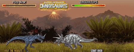 Online Dinosaur Games - Battle of Giants