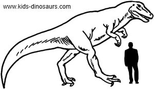 Allosaurus Dinosaur Size