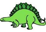 Stegosaurus Cartoon Dinosaur Public Domain