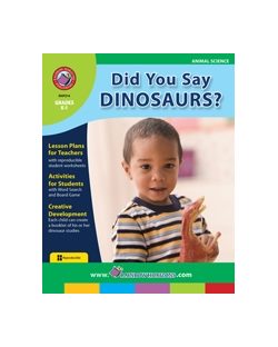 Dinosaur Lesson Plan