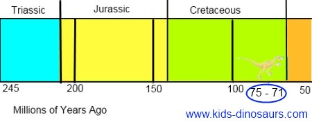 Velociraptor Dinosaur Timeline