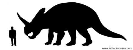 Triceratops Dinosaur Size