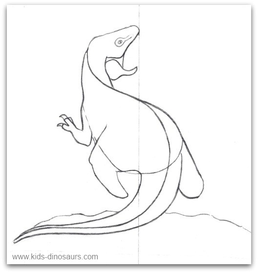 How To Draw a Dinosaur - Printable Tutorial for Beginners |Kids Activities  Blog