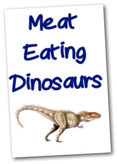 Dinosaur Printable - Carnivore Booklet