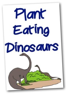 Dinosaur Printable - Herbivore Booklet