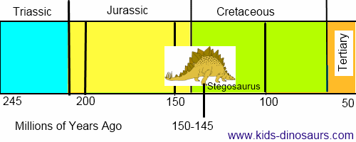 Stegosaurus Dinosaur Timeline